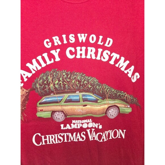 National Lampoons Christmas Vacation Griswald Family Christmas T-Shirt. Large - Picture 2 of 4